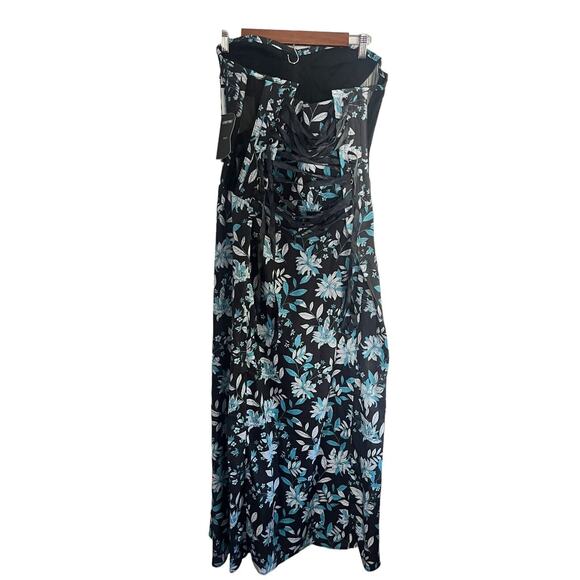 Corset Story Mesh Panel Maxi Dress •26• Floral Waist Trainer Reducer $621 NWT - Picture 8 of 16